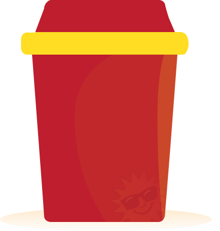 red-bin